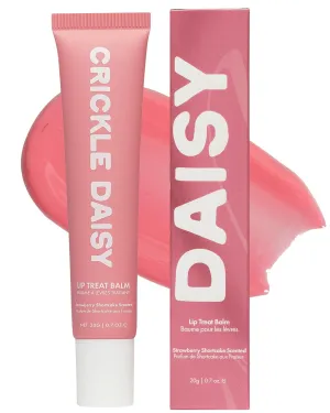 Lip Treat Balm - Hydrating & Nourishing Lip Balm with Avocado, Olive, and Coconut Oils - Softening Lip Moisturizer & Protection for Very Dry Lips - Strawberry Shortcake Scented, 0.7oz