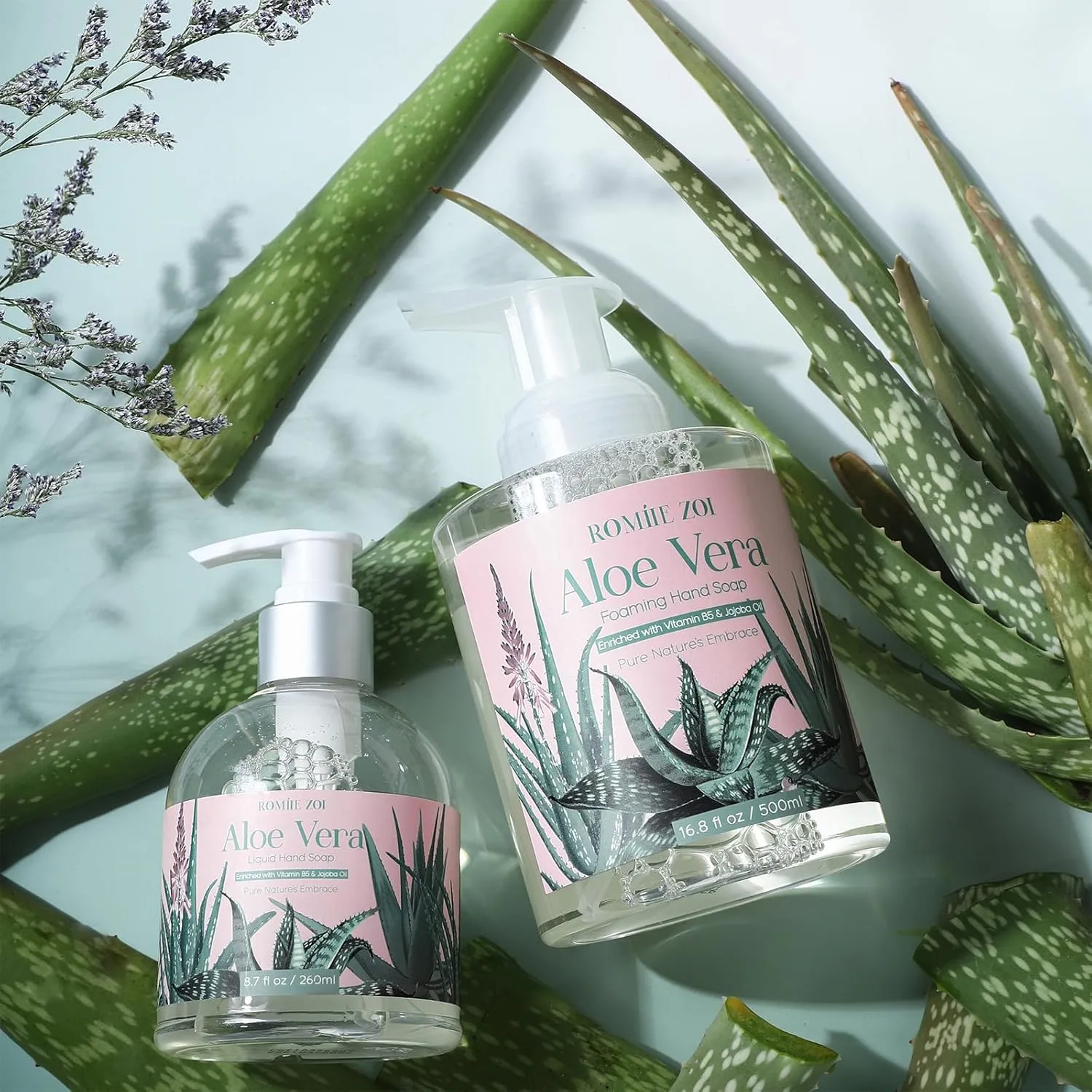Liquid Hand Soap with Gift Box - Aloe Vera - 260ml/ 8.7 fl.oz(Pack of 3)