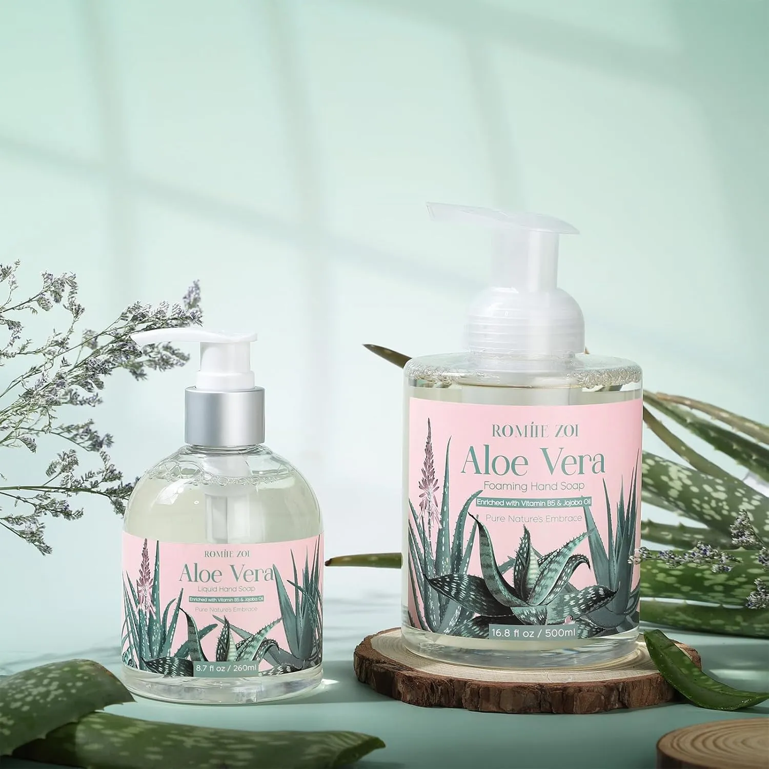 Liquid Hand Soap with Gift Box - Aloe Vera - 260ml/ 8.7 fl.oz(Pack of 3)