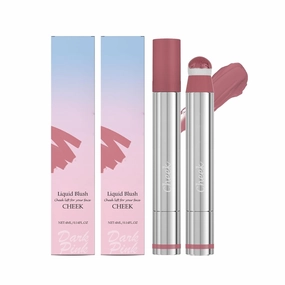 Liquid Highlight Blush and Lip Gloss, Multifunctional Contouring Facial Makeup, Face Blush Long Wearing Blendable Color,4ml/0.14fl.Oz (03#,2pcs)