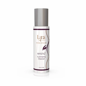 Lira Clinical MYSTIQ iLuminating Cream Cleanser - Gentle Hydrating Facial Wash with Plant Cells, Tomato Extract, Vitamin C & E - 6 fl oz