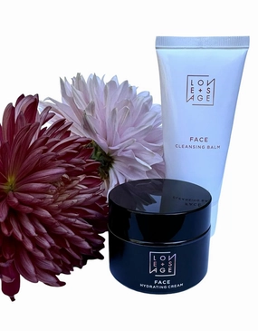 Love   Sage Hydrating Face Cream and Cleansing Balm Bundle