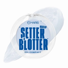 M. Setter.inn and Blotter Gel Compact, 5g, Oil Control Mattifying Formula with Applicator, Long-Lasting Matte Finish