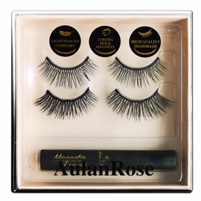 Magnetic Eyelashes Magnetic Lashes with Eyeliner/Medium Cat Eye Cruelty-Free & Vegan Faux Mink Lashes /60 Wears