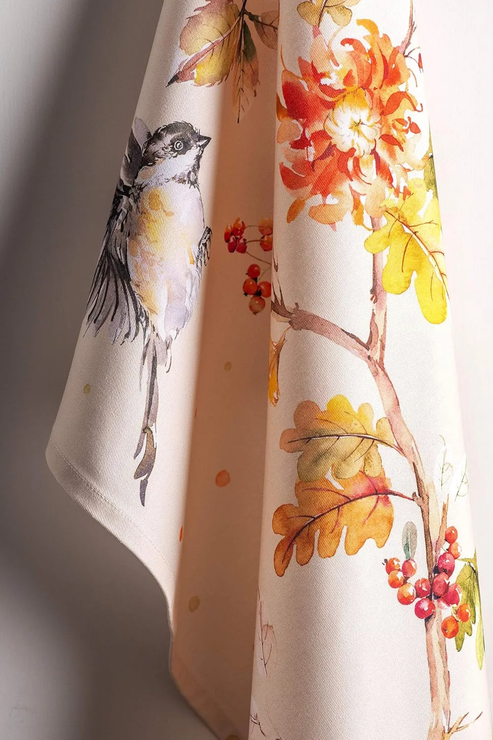 Maison d'Hermine Kitchen Towels Set of 3 100% Cotton 27.50" x 20" Reusable Cloth Tea Dish Towels Absorbent with Hanging Loop for Kitchen, Home, Dining, Cocktail Parties (Kelim - Prairie)
