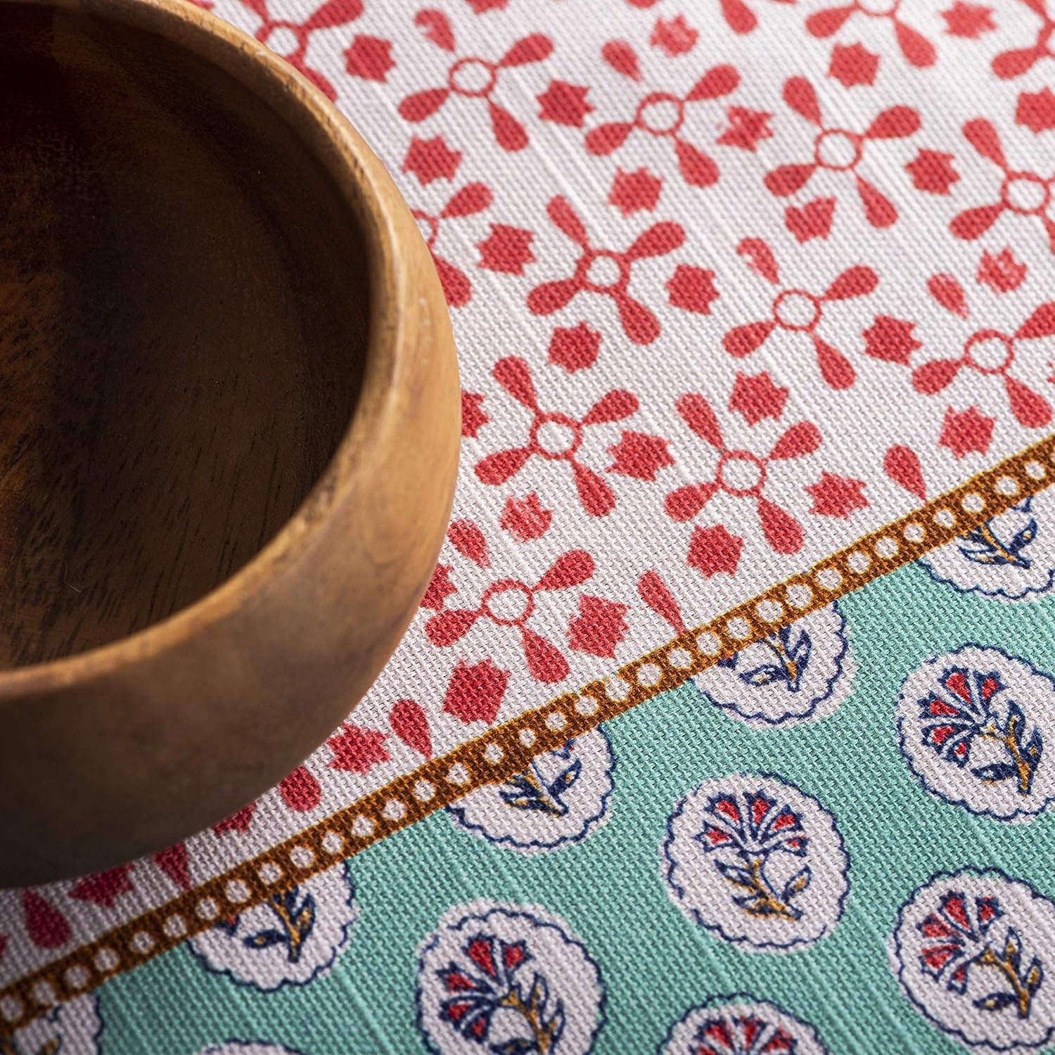 Maison d'Hermine Table Cloth Rectangle Table 100% Cotton 54 x 72 Inches Tablecloth Reusable Decorative Everyday Use for Dining Room, Farmhouse, Home, Party, Festive & Wedding Spring Summer - Provence