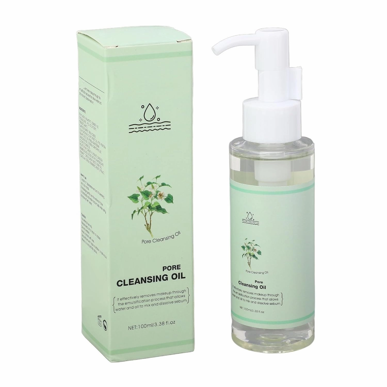 Make-up Remover 100ml Pore Cleansing Oil Gentle Cleansing Non Irritating Makeup Remover Oil for Women