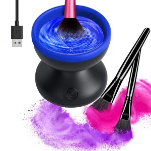 Makeup Brush Cleaner, Electric Makeup Brush Cleaner Machine, for Various Sizes of Beauty Makeup Brush Sets, Fast Deep Cleaning