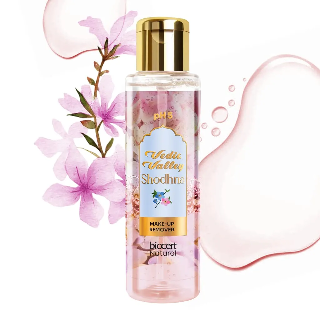 Makeup Remover Certified Natural With Natural Floral Oil 100 ml
