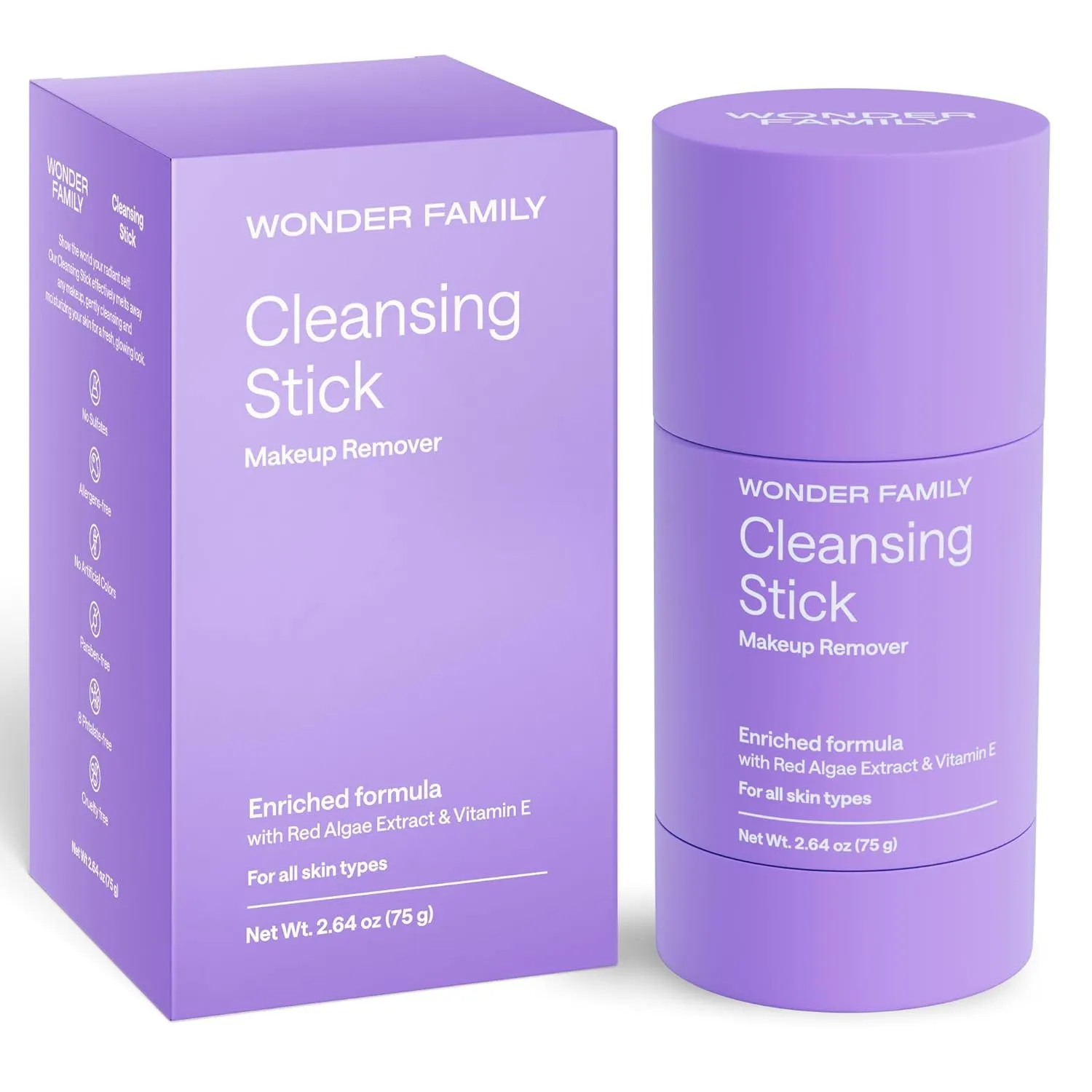 Makeup Remover Cleansing Balm Stick - Melt Cosmetics with Travel Size Facial Cleanser for Sensitive Skin
