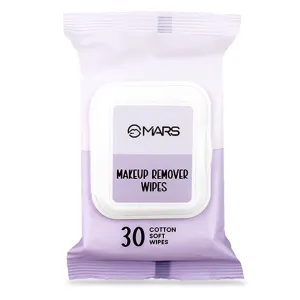 Makeup Remover Wet Wipes for Face | 30 Cotton Soft Wipes | Hydrating & Refreshing | Enriched with Green Tea & Aloe Vera Extract | Soothing & Maintains pH Balance | Gentle on Skin