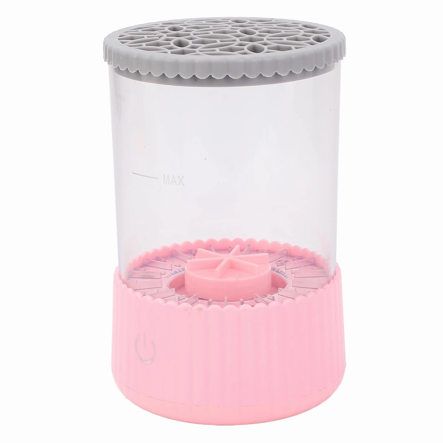 Makeup Brush Cleaner and Dryer, Plug in Makeup Brush Cleaner Electric 7000RPM for Multiple Brushes (Roseate)