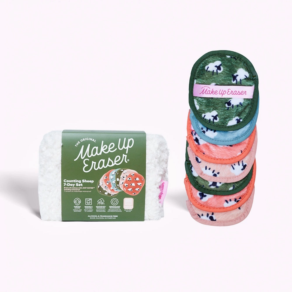MakeUp Eraser 7-Day Set with Laundry Bag