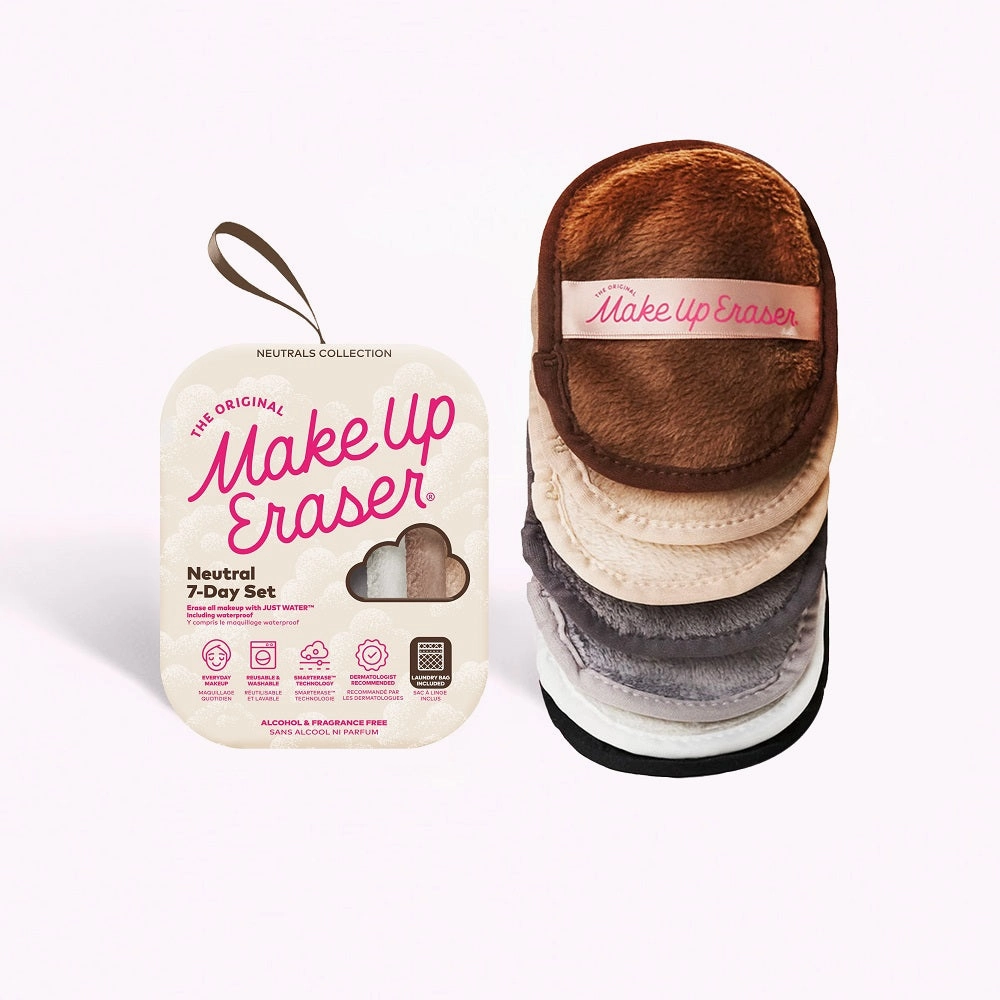 MakeUp Eraser 7-Day Set with Laundry Bag