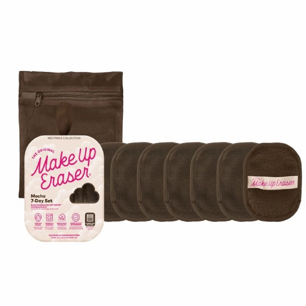 MakeUp Eraser 7-Day Set with Laundry Bag
