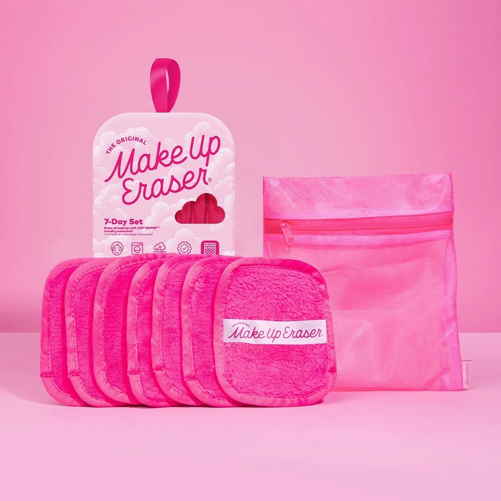 MakeUp Eraser 7-Day Set with Laundry Bag