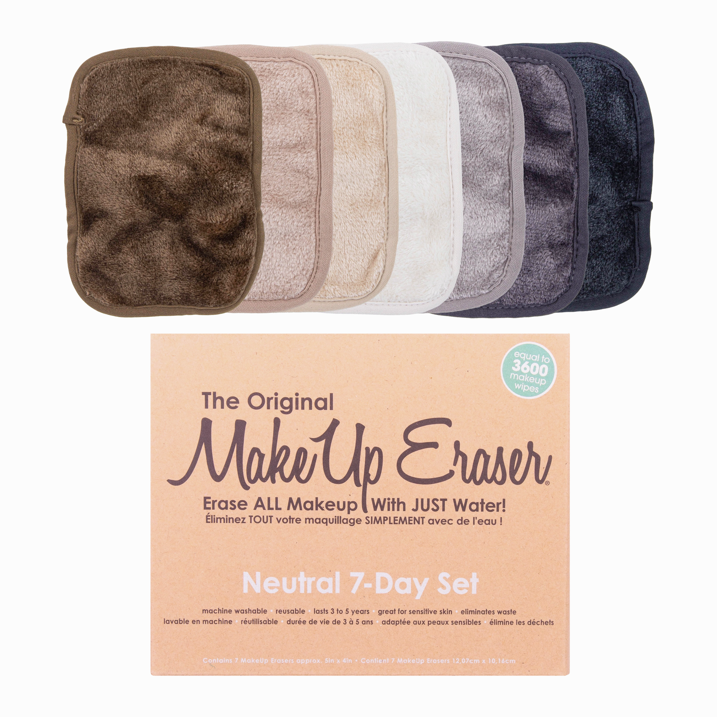 MakeUp Eraser - Neutral 7-Day Set | MakeUp Eraser