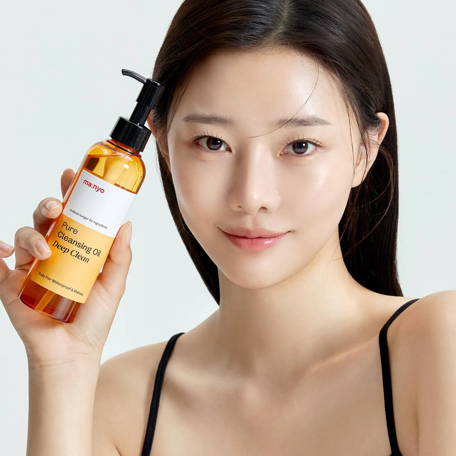 ma:nyo Pure Cleansing Oil Korean Facial Cleanser, Blackhead Melting, Daily Makeup Removal with Argan Oil, Korean Skin care (Deep Clean)