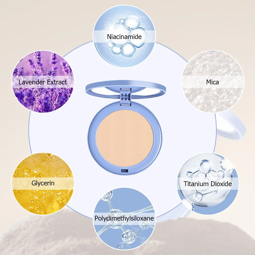 Matte Perfection Pressed Powder, Oil Control Face Pressed Powder, Waterproof Long Lasting Finishing Compacto to Achieve a Flawless Matte Complexion (Classic Ivory, 0.35 FL OZ)