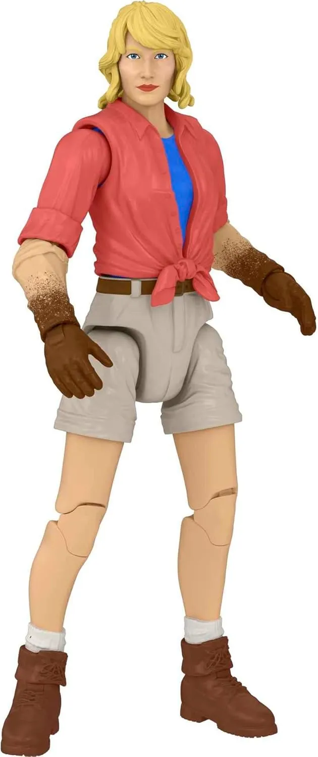 Mattel Jurassic World Hammond Collection Dr Ellie Sattler, Jurassic Park Character Premium Authentic Figure, 3.75 Inch Scale 16 Articulations, 8 Years & Up