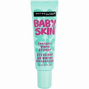 Maybelline New York Facestudio Lasting Fix Makeup Setting Spray, Matte Finish, 3.4 fl. oz. & Baby Skin Instant Pore Eraser Primer Makeup, Clear, 1 Count