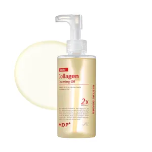 MDP  RED LACTO COLLAGEN CLEANSING OIL 2.0, Pore Control, Deep Cleansing|6.76oz/200ml,Daily Makeup Remover, Blackhead Melting, Pore Cleanser, Korean Facial Cleanser