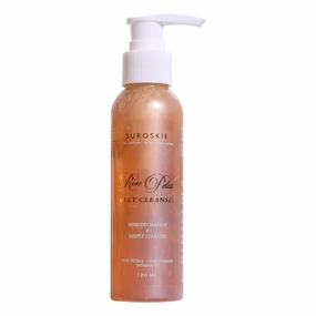 Melt Cleanser 120ml |2-in-1 Face Wash & Makeup Remover | Rose Water, Niacinamide & Vitamin E for Nourished, | Brightens & Glow | Suitable for All Skin Types – Men & Women