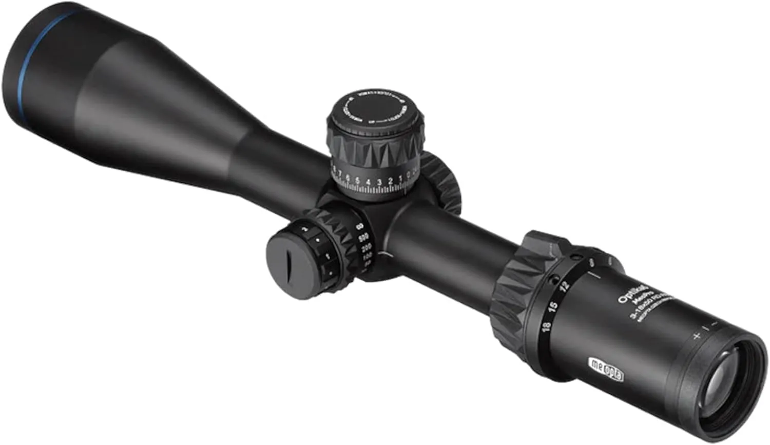 MEOPTA Optika6 3-18x50 FFP Durable Versatile Compact Adjustable Hydrophobic 30 mm Tube Hunting Gun Scope