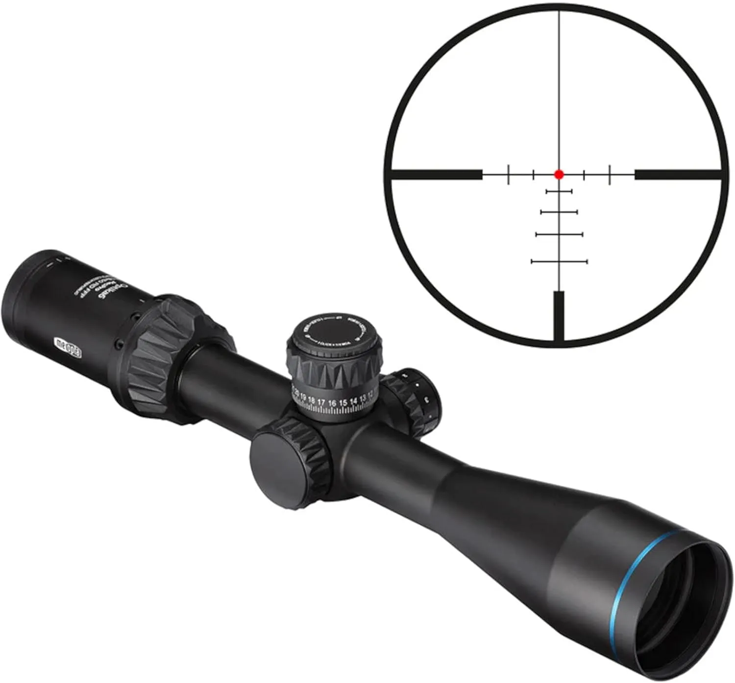 MEOPTA Optika6 3-18x50 FFP Durable Versatile Compact Adjustable Hydrophobic 30 mm Tube Hunting Gun Scope