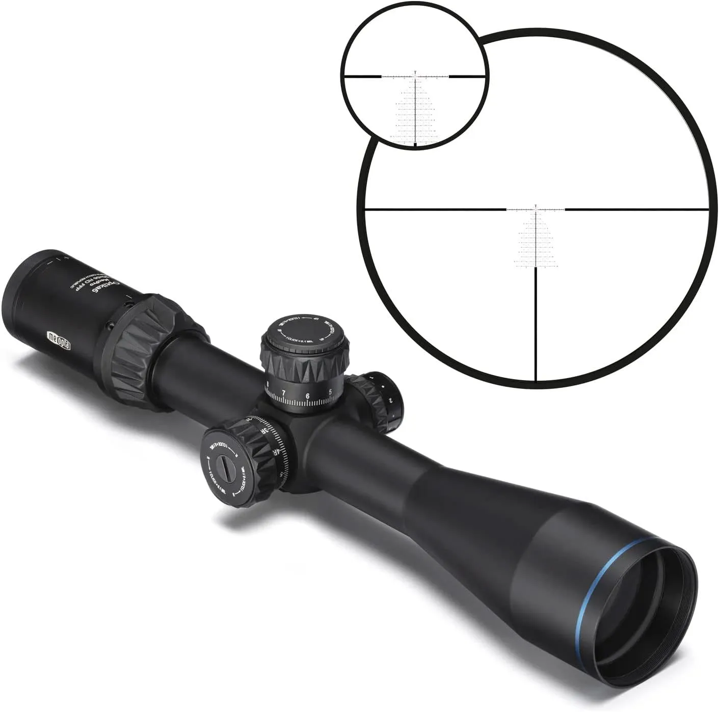 MEOPTA Optika6 5-30x56 FFP Durable Versatile Compact Adjustable Hydrophobic 34 mm Tube Hunting Gun Scope