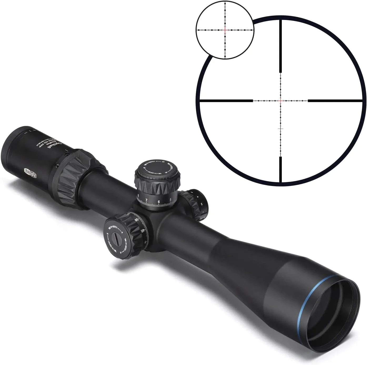 MEOPTA Optika6 5-30x56 FFP Durable Versatile Compact Adjustable Hydrophobic 34 mm Tube Hunting Gun Scope
