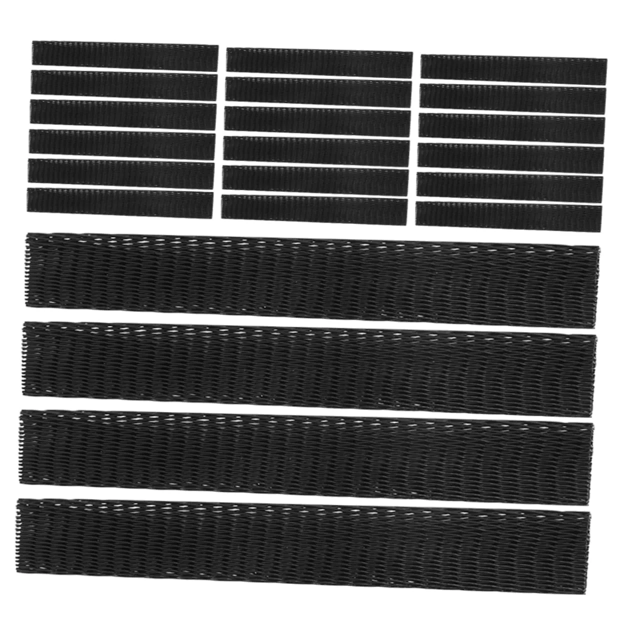 MERRYHAPY 200pcs Makeup Brush Dust Cover Stretchable Mesh Sleeves for Travel Brush Holder Covers for