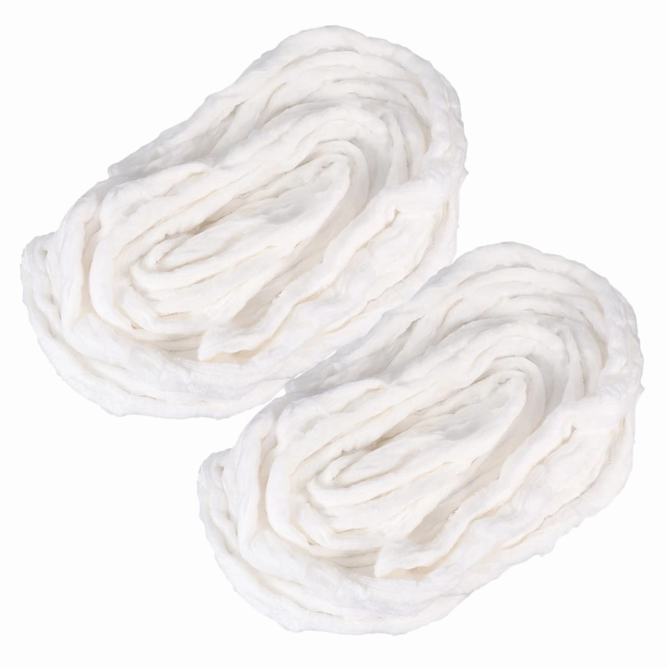 MERRYHAPY Soft Lightweight Cotton Beauty Coil Reusable Cotton Pads for Makeup Facials Manicures Perms