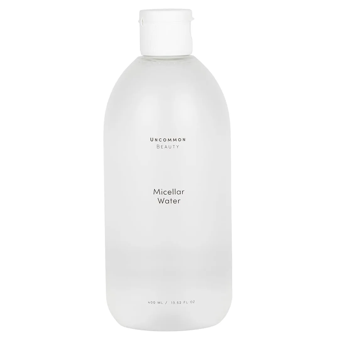 Micellar Water - Two-in-One Gentle Cleanser and Makeup Remover - All Skin Types, Vegan, Cruelty Free, Fragrance Free (Full Size - 13.52 FL OZ)