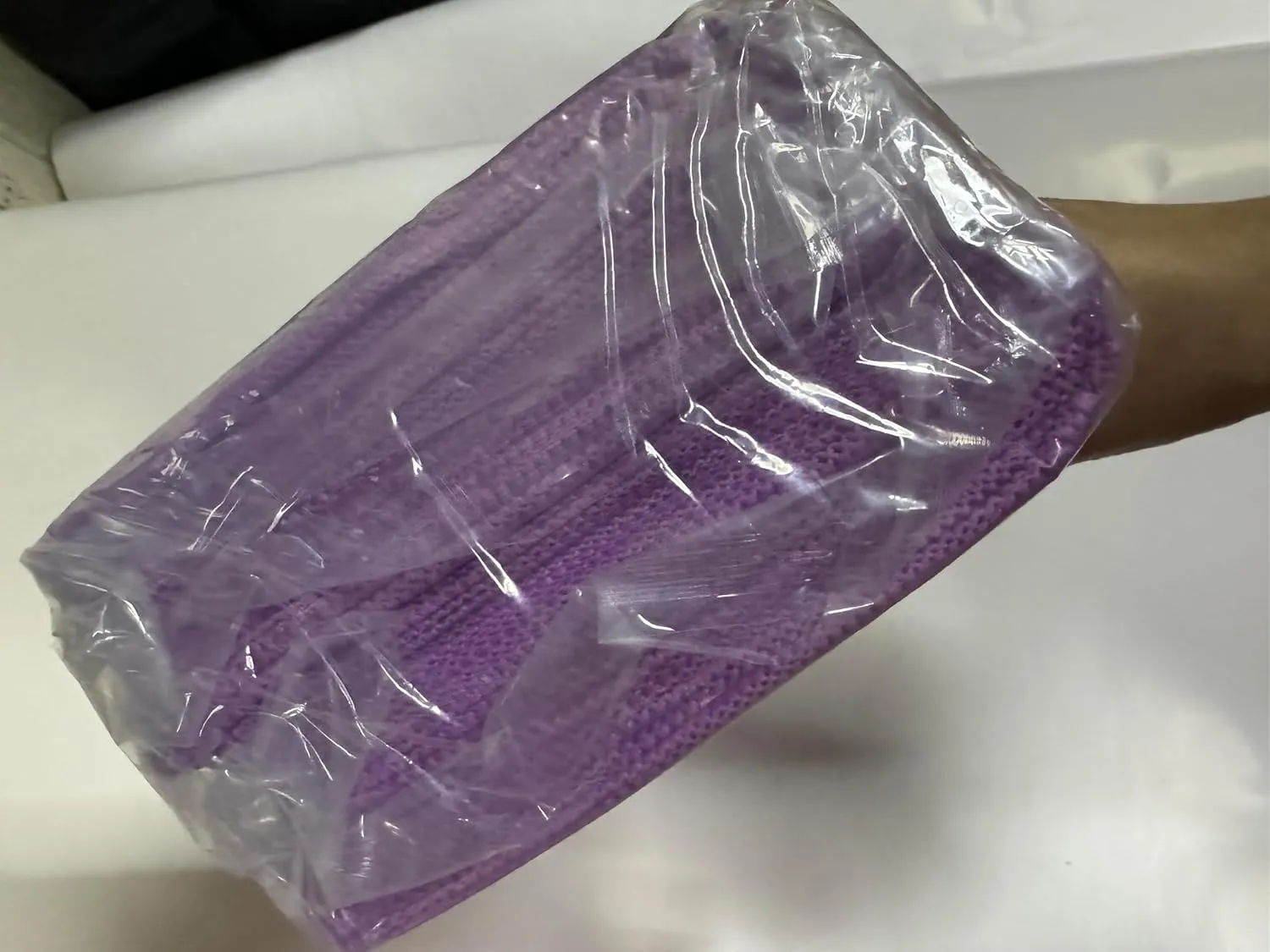 Microfiber Cleaning Cloth-50Pcs (13x13 inch) Ultra Soft, Highly Absorbent Rags for Cleaning, Reusable & Lint Free, Machine Wash (Purple)