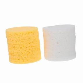 Mikinona Facial Cleaning Pads Makeup Cloths 100pcs Soft Rounded for Safe Skin Cleansing
