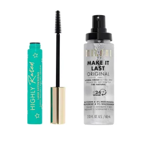 Milani Highly Rated Lash Extensions Tubing Mascara & Make It Last Original - Natural Finish Setting Spray 3-in-1 Setting Spray and Primer