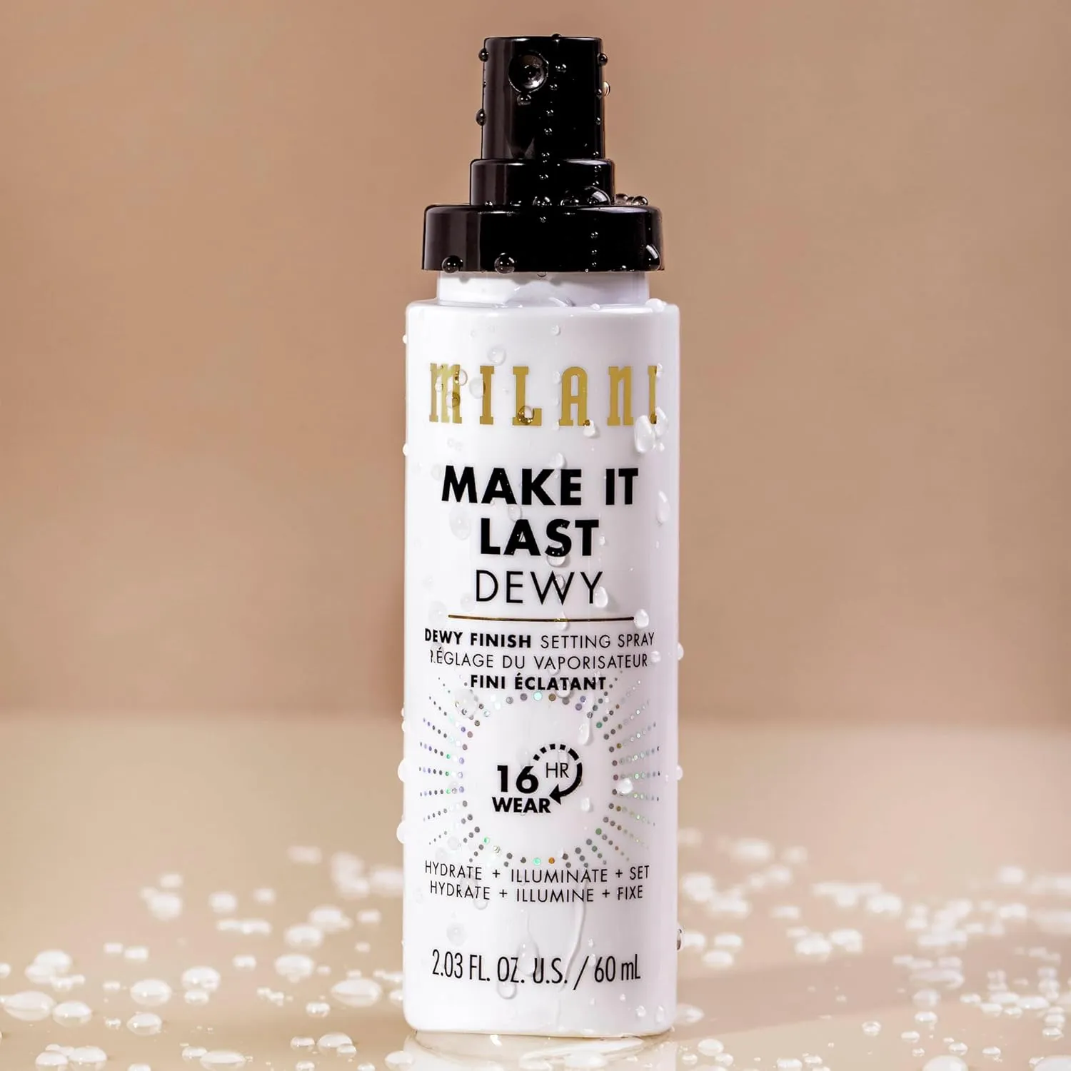 Milani Make It Last Dewy - Dewy Finish Setting Spray - 3 in 1- Hydrate   Illuminate   Set, Makeup Finishing Spray - Makeup Primer & Hydrating Setting Spray - 2 Pack