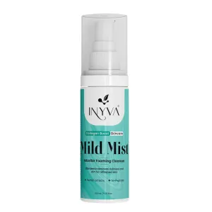 MildMist Micellar Foaming Cleanser - With Tripeptides & Herbal Extracts - Gentle Rejuvenation for All Skin Types - 5.01 Oz