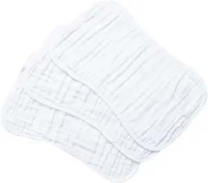 Milisten Infant Burp Shoulder Pad Set 3pcs Gauze Burping Towels Soft Spitting Cushion Compact for Nursing Bag
