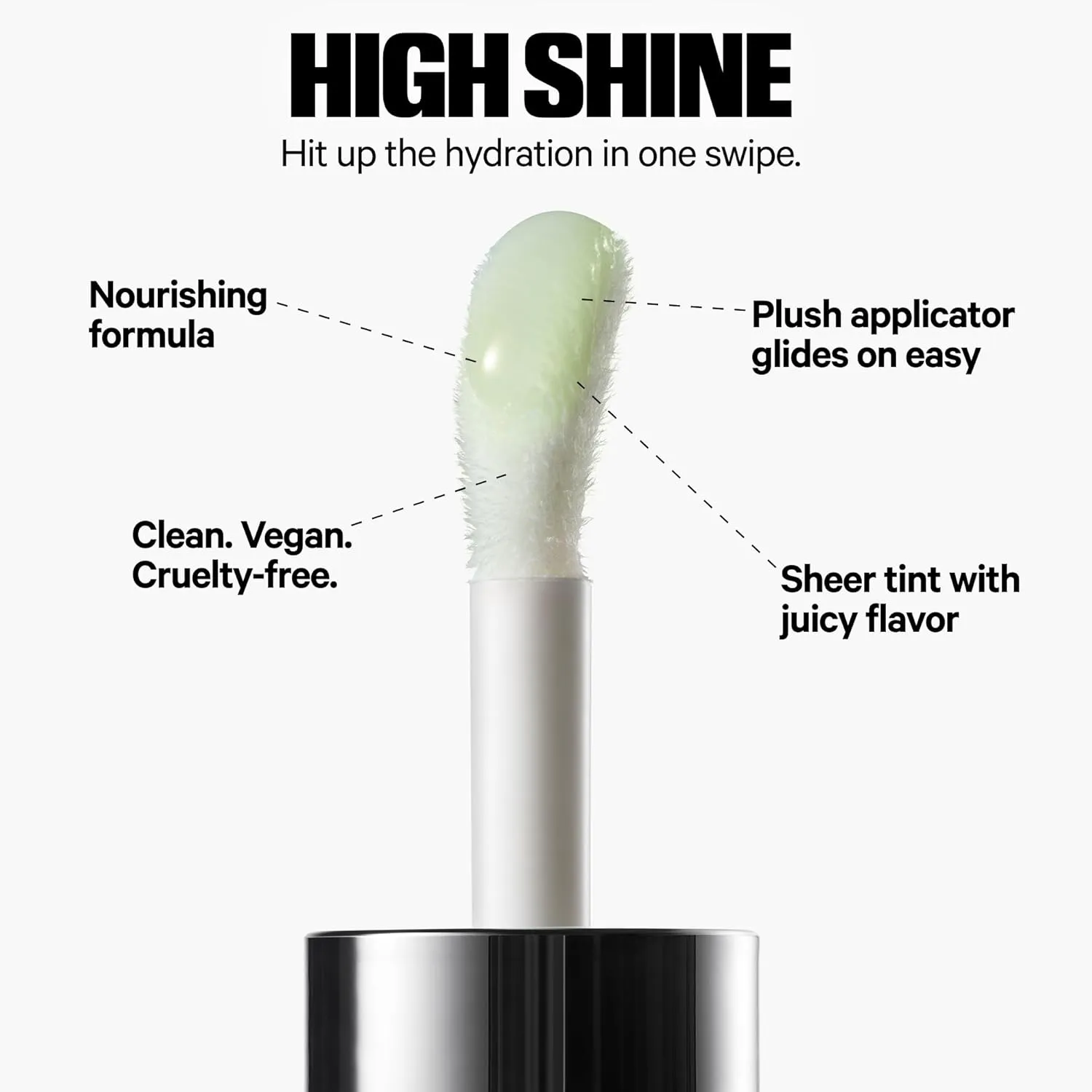 Milk Makeup KUSH Lip Oil - Natural, Sheer Tint - Lightweight & Non Greasy - Vegan, Paraben Free, Cruelty Free