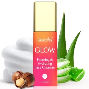 Milky Foaming Oil Cleanser for Face - Hydrating Cleanser for Dry Skin - Oil-to-Foam Face Wash with MacadamiaOil, Squalane and Aloe Vera Deep Clean, Makeup Removal - 50 mL All Skin Types