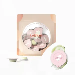 Mini Size Cleansing Balm – 30 Individually Wrapped Pods, Gentle & Hydrating with Pomegranate Extract, Leak-Proof & Travel-Friendly, For All Skin Types, Perfect for Gym, Office, and On-the-Go