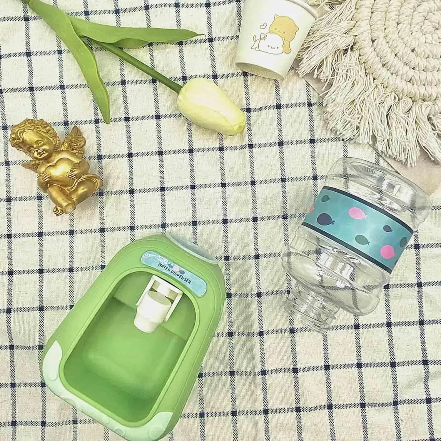 Mini Water Dispenser, Micellar Water Dispenser, Makeup Remover Dispenser, Push Down Mini Water Dispenser, Kids Toy Water Dispenser (2PCS-2)