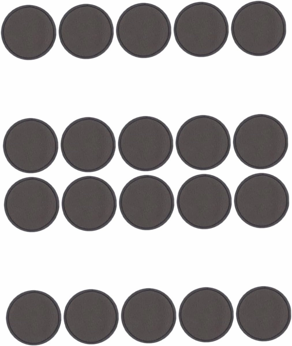 Mipcase 20pcs Reusable Charcoal Makeup Removal Pads with Washable Bag Soft Facial Cleaning Pads for Makeup Removal Cosmetic Supplies for Women