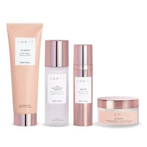 MONAT BE GENTLE™ System – Nourishing Skincare System with Gentle Cleanser Revitalizing Essence Anti-Aging Nectar & Gentle Moisturizer – Powerful Blend of Natural Ingredients – Sensitive Skin Friendly