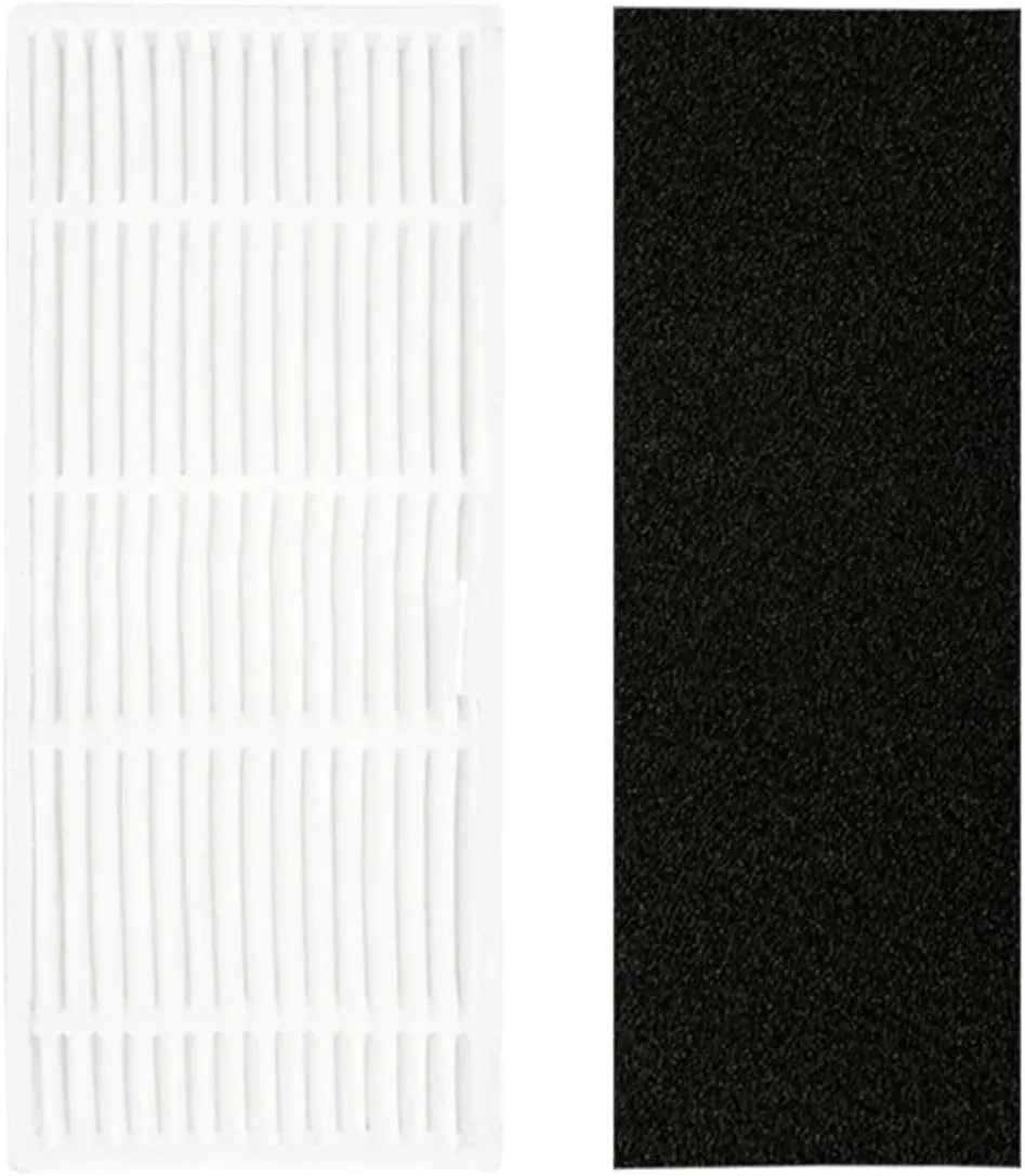Mop Cloth Roller Brush, Compatible for Viomi S9 Main Side Brush Hepa Filter Dust Bag Mop Cloths Rag Spare Part Robot Vacuum Cleaner Accessory Kit(U)