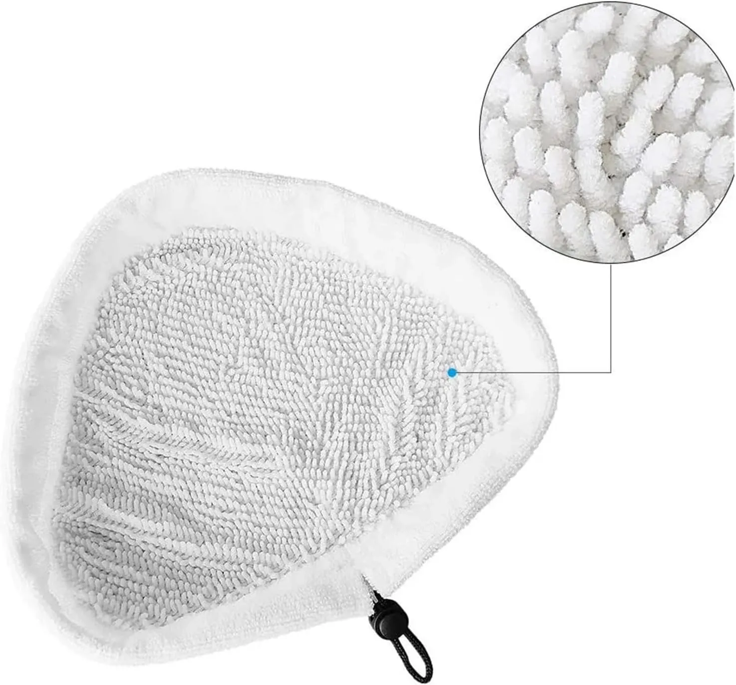 Mop Pads Replacement Pads Accessories,Compatible for Steamboy X5 H20 S302 S001 SKG 1500W(2pcs)