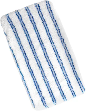 Mop Replacement Steam Mop Cloth Cover Washable Pad in Blue White Stripe