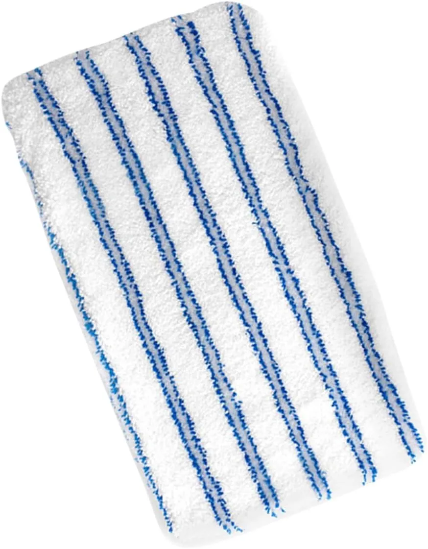 Mop Replacement Steam Mop Cloth Cover Washable Pad in Blue White Stripe